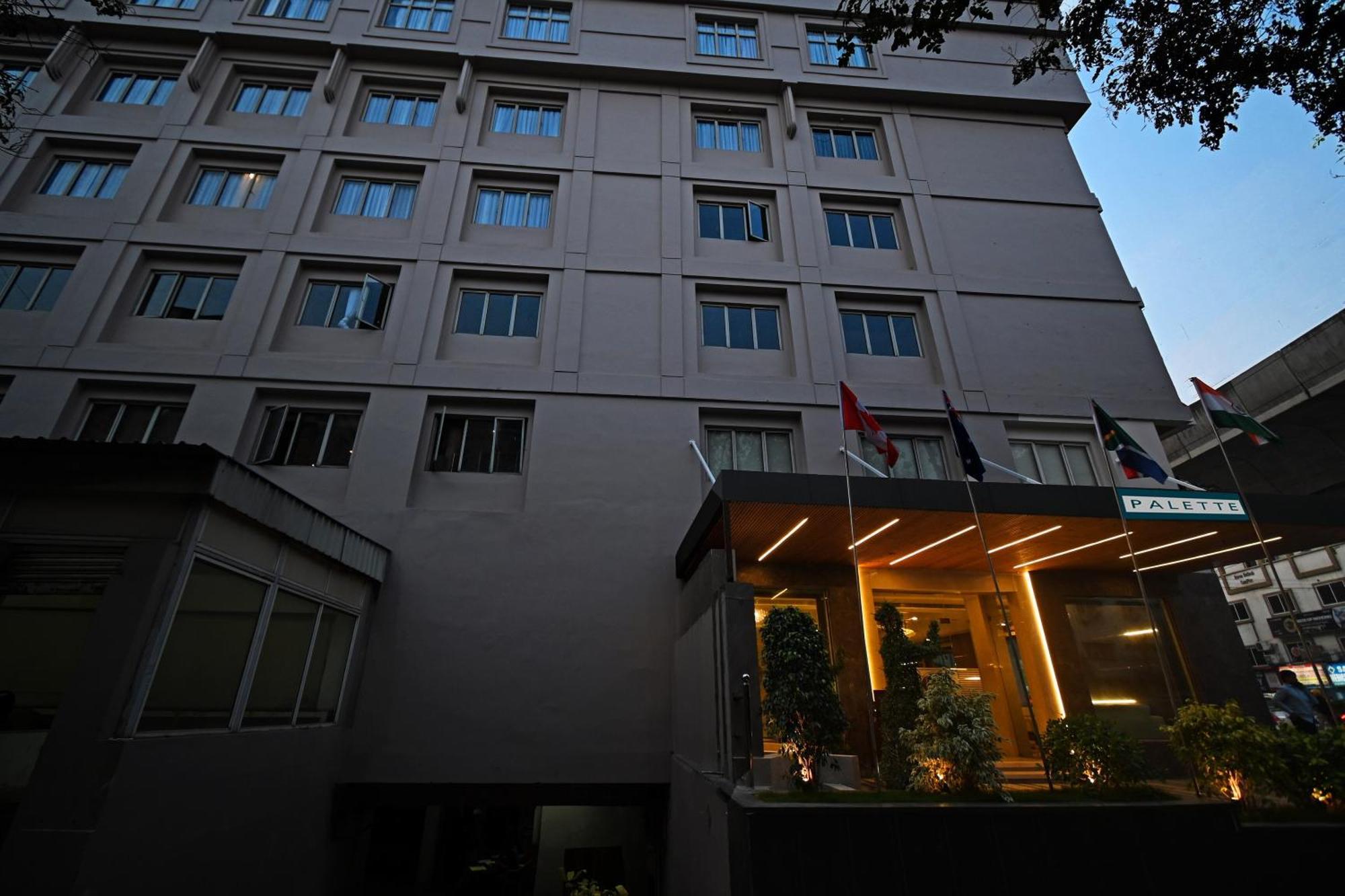 Palette Madhapur Hotel Hyderabad Exterior foto
