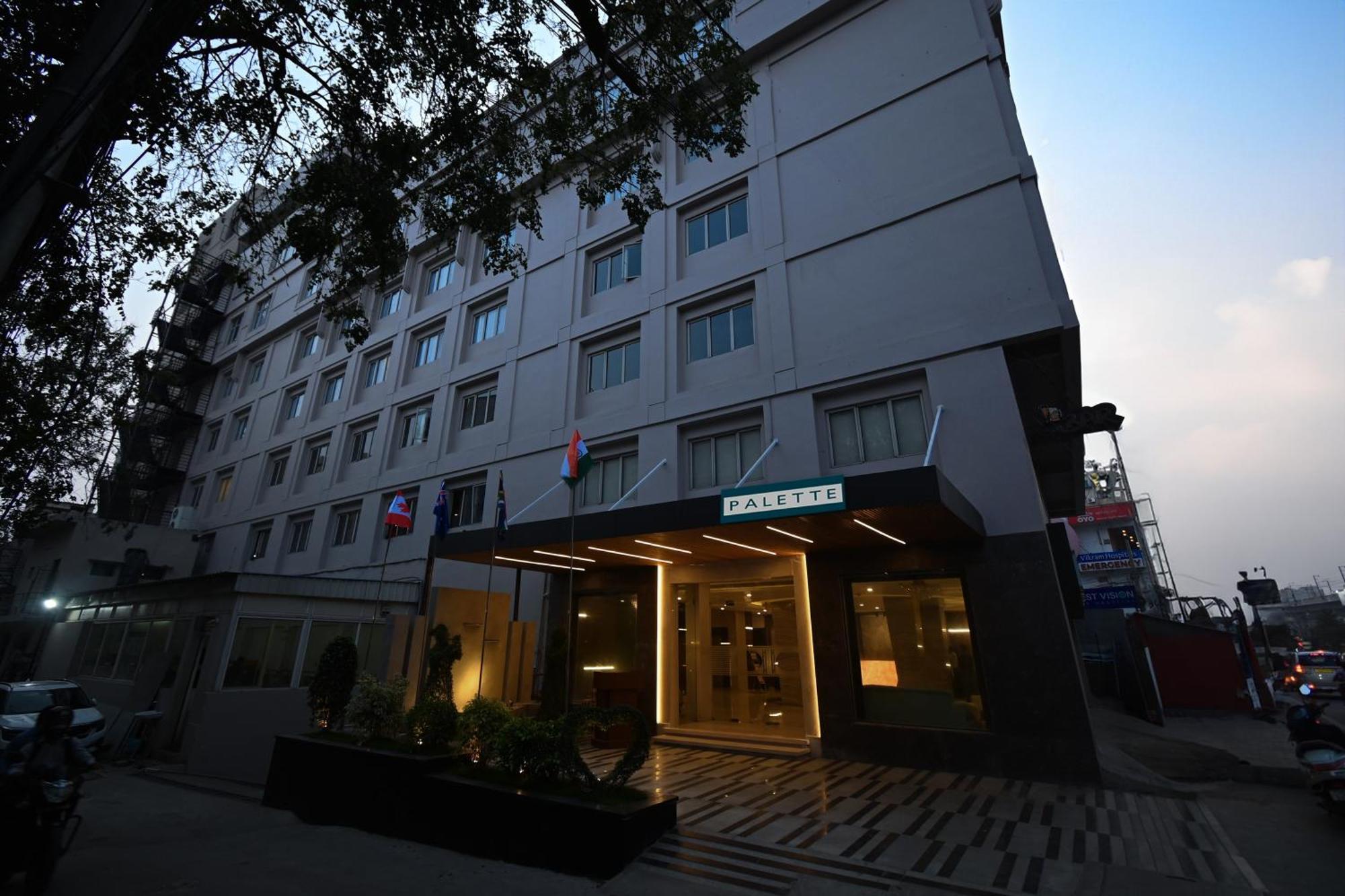 Palette Madhapur Hotel Hyderabad Exterior foto